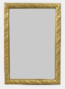 Gilt Leaf Framed Bevelled Glass Wall Mirror 52 x 75 cm