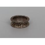 Hammered Silver Ring