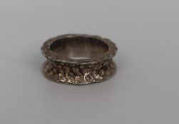 Hammered Silver Ring