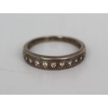 Diamond Style CZ Silver Ring