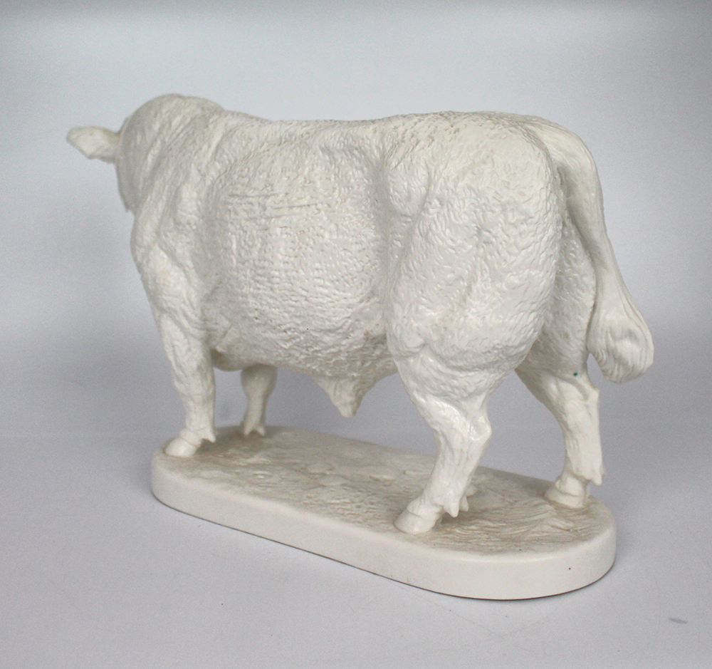 English Porcelain Bull by Kinver Ceramics - Image 4 of 6