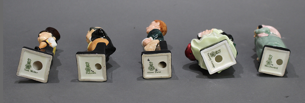 Set of 5 Charles Dickens Figurines - Image 2 of 2