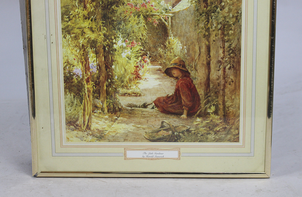 "The Little Gardener" Framed Print - Image 3 of 4