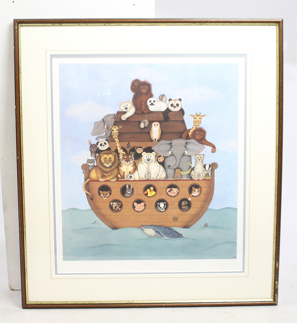 Limited Edition Signed Linda Jane Smith Print "Noahs Ark"