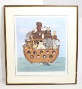 Limited Edition Signed Linda Jane Smith Print "Noahs Ark"