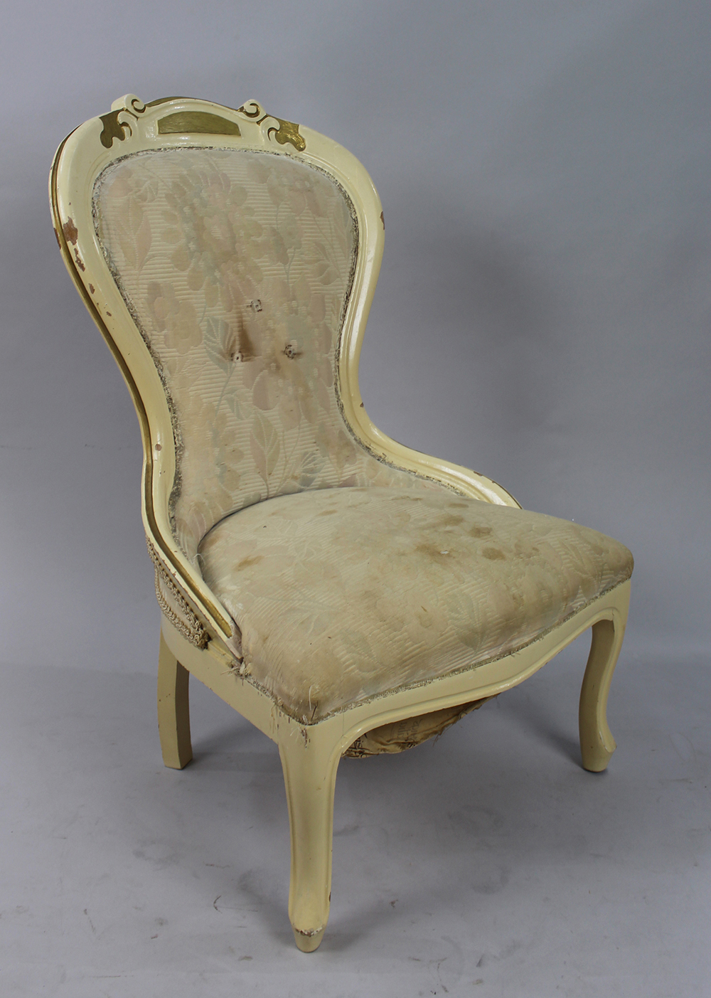 Continental Painted Salon Chair