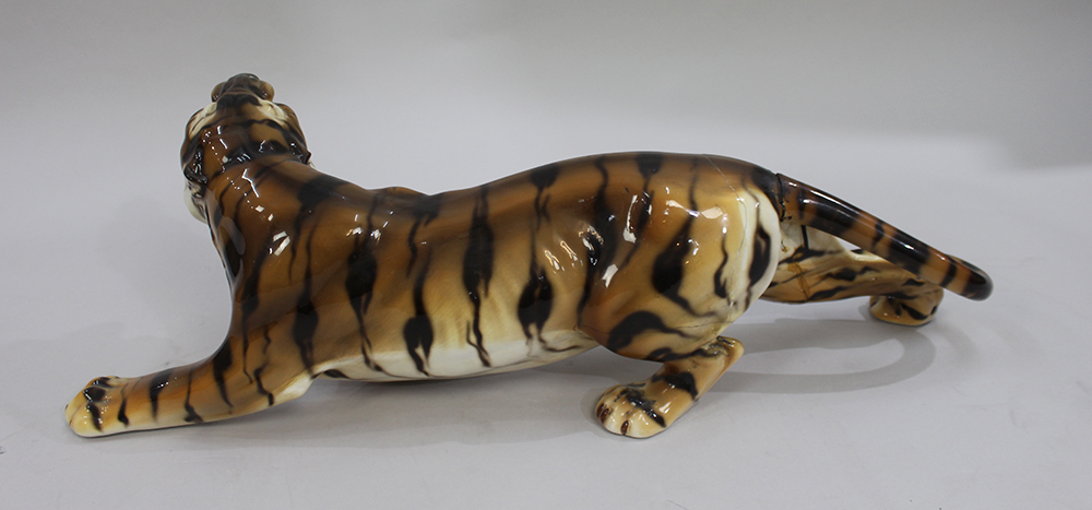 Vintage Ceramic Tiger - Image 4 of 4