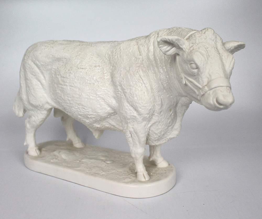 English Porcelain Bull by Kinver Ceramics - Image 2 of 6