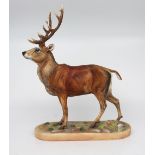 Kinver Ceramics Stag Sculpture