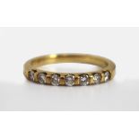 Diamond Half Eternity Ring