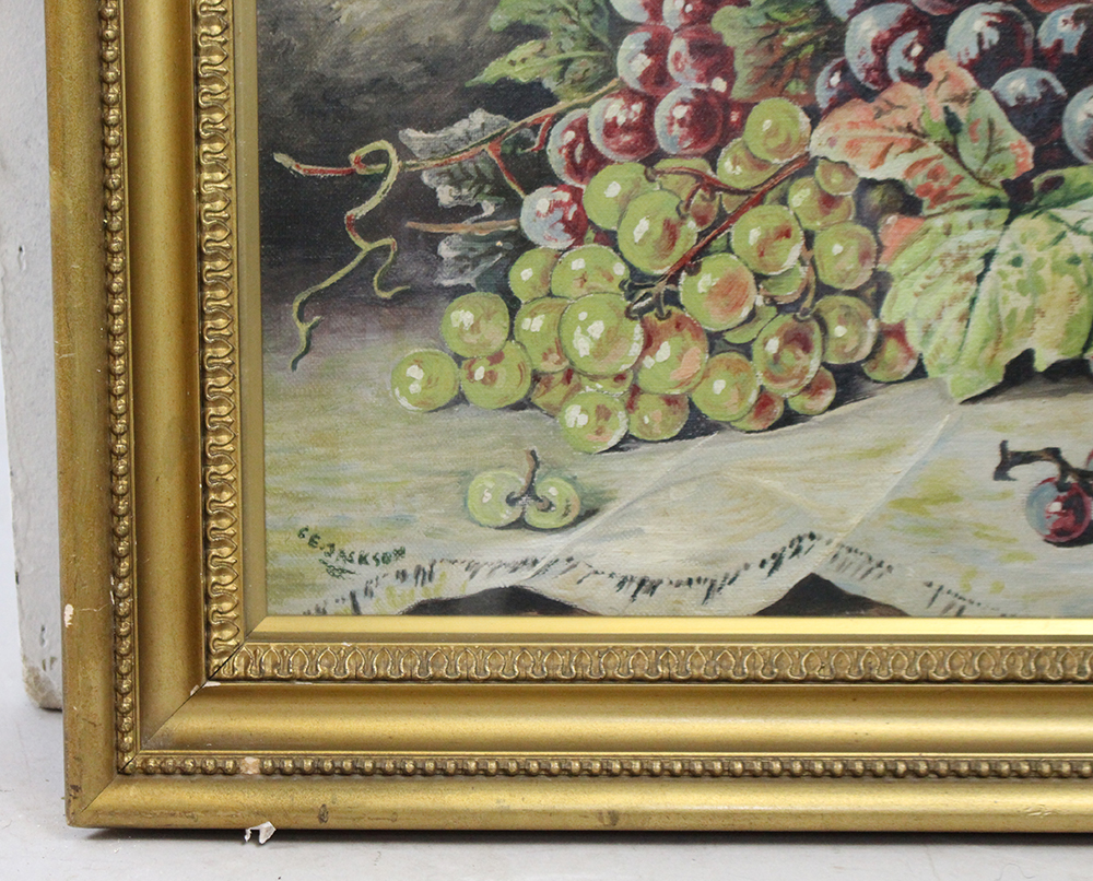 Pair of Signed Still Life Paintings Oil on Canvas - Image 4 of 10