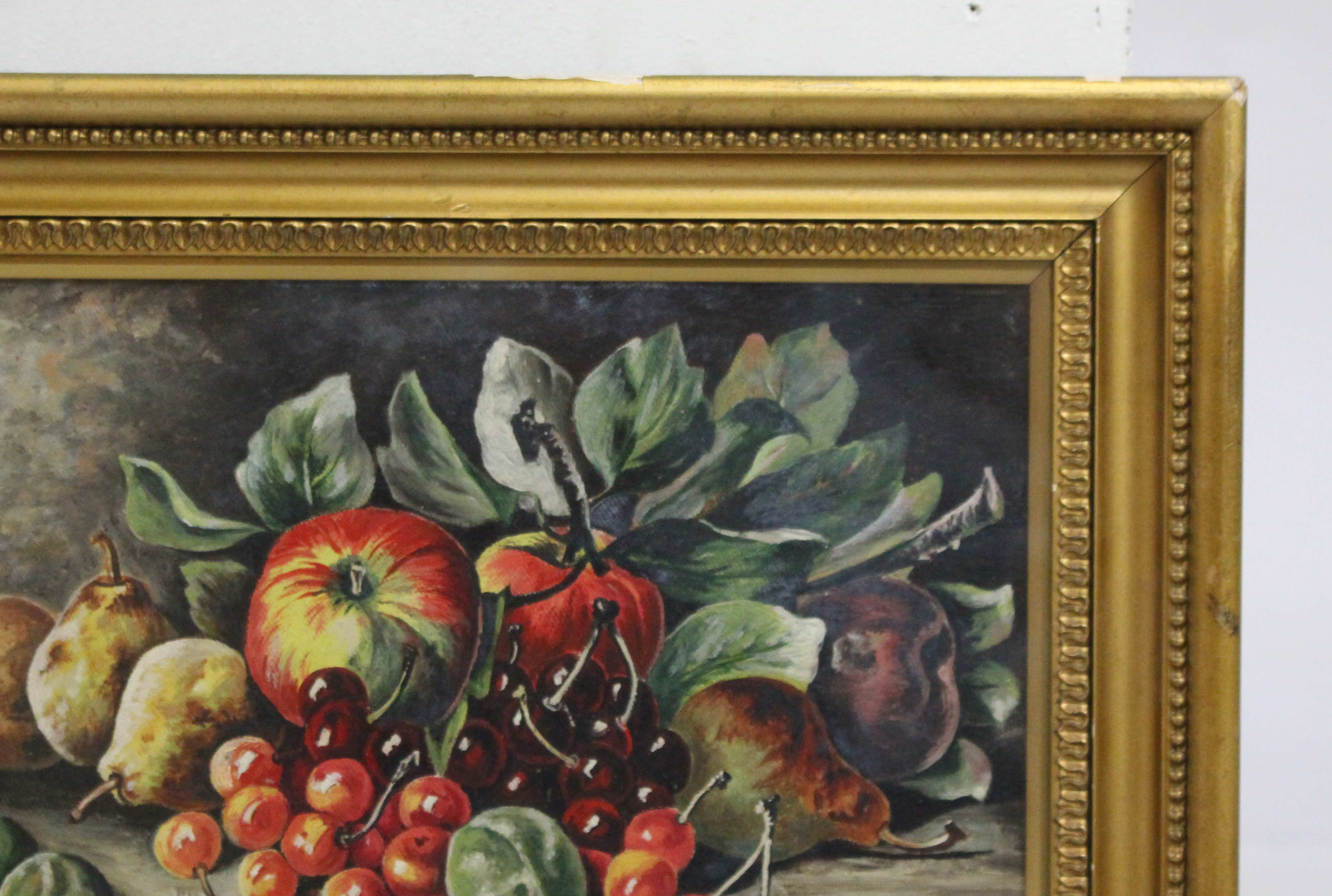 Pair of Signed Still Life Paintings Oil on Canvas - Image 6 of 6