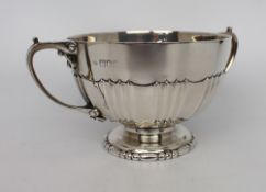 Edwardian Two Handled Silver Bowl London 1903