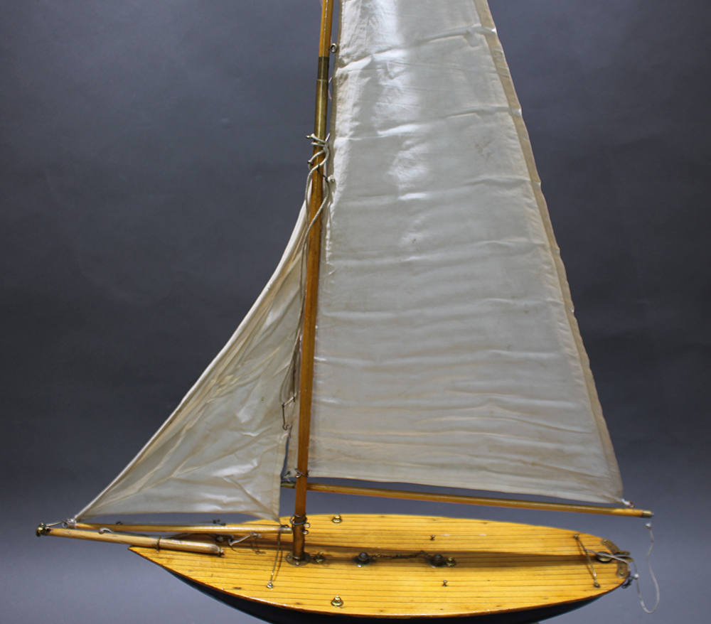 Early 20th c. Winford Pond Yacht c.1920 - Image 4 of 12