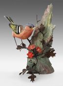 Albany Worcester Porcelain & Bronze Chaffinch