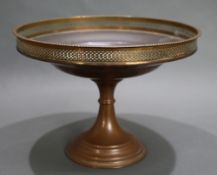 English 19th c. Copper Footed Comport