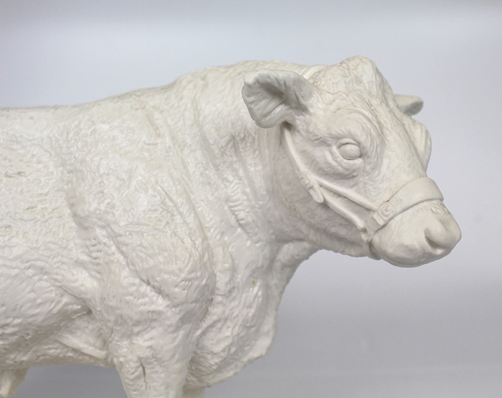 English Porcelain Bull by Kinver Ceramics - Image 5 of 6