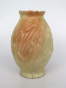Locke & Co. Worcester Small Leaf Vase c.1910