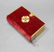 Fine 19th c. Velvet & Ormolu Bound The Missal For Use of the Laity Charles Dolman, London 1850