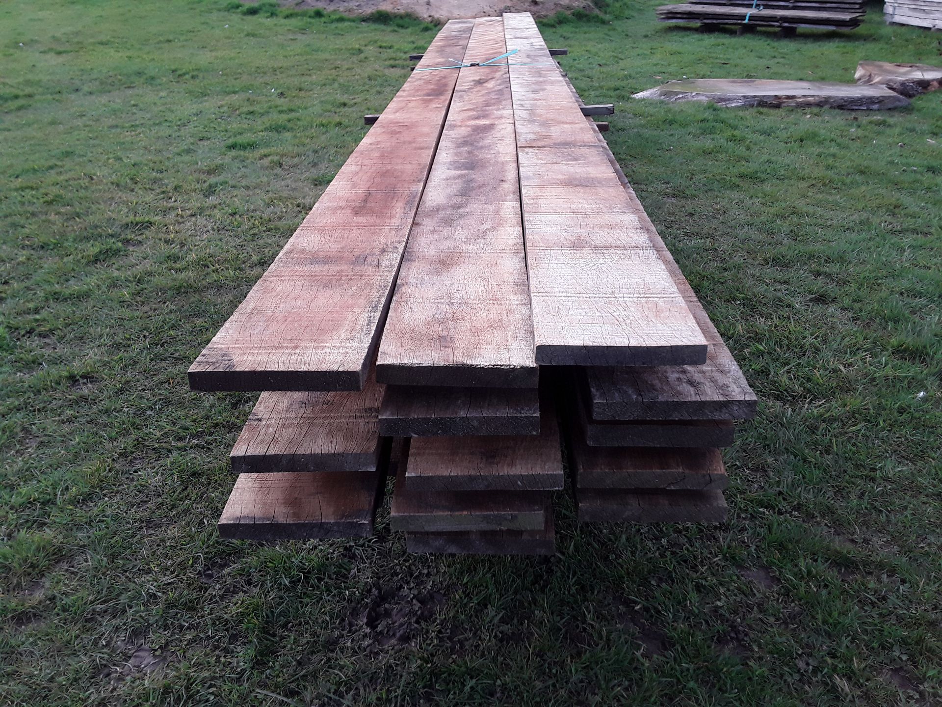 24 x Hardwood Air Dried Timber African Opepe Boards / Planks - Image 7 of 10