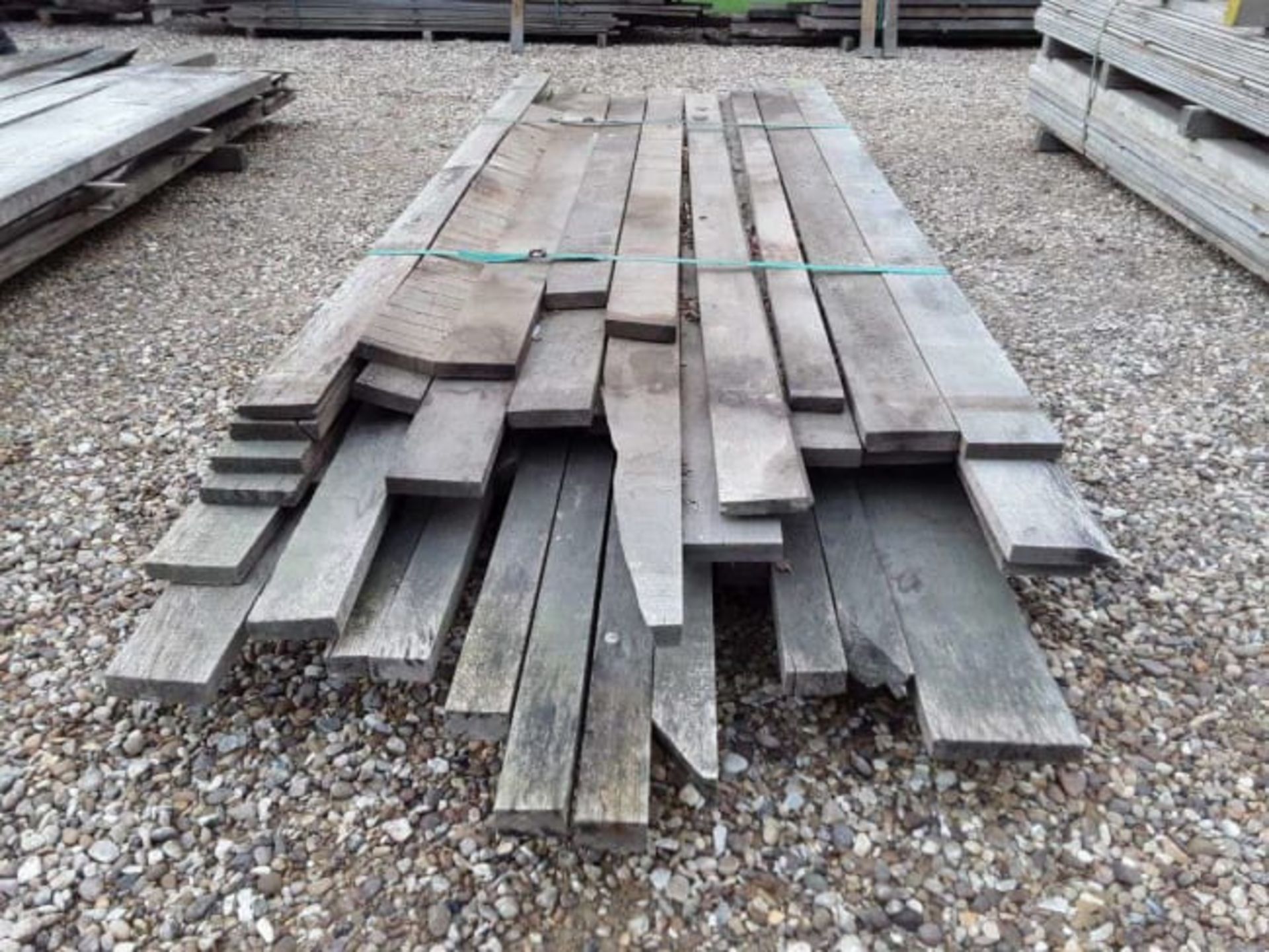 49 x Hardwood Air Dried Sawn English Oak Boards/ Planks - Image 6 of 6
