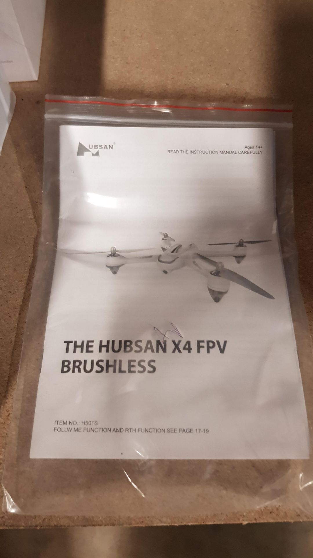 (8B) RRP £250. Hubsan H501S X4 FPV Brushless Drone. (8C) RRP £99.99. (Unit Has Return To Manufactur - Image 8 of 9