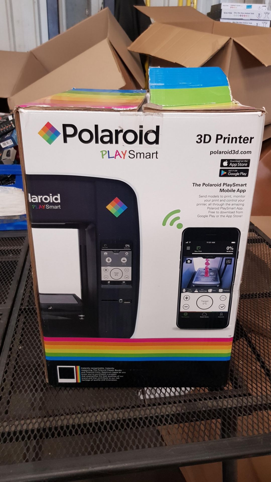 (R8) RRP £499. Polaroid Play Smart 3D Printer PL-1001-00. Maximum Print Size: (120x 120x 120cm). Wi - Image 6 of 16