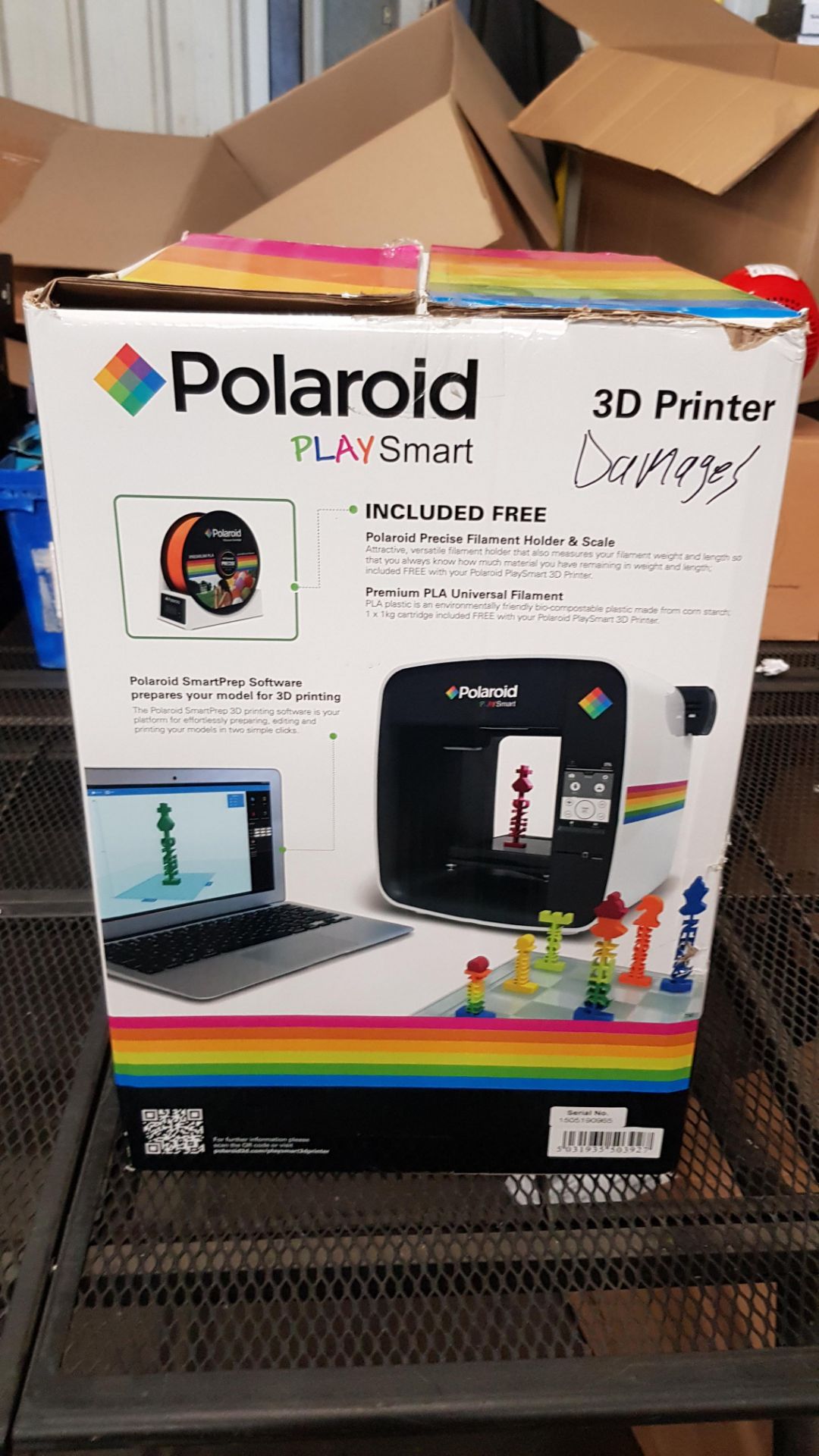 (R8) RRP £499. Polaroid Play Smart 3D Printer PL-1001-00. Maximum Print Size: (120x 120x 120cm). Wi - Image 4 of 16