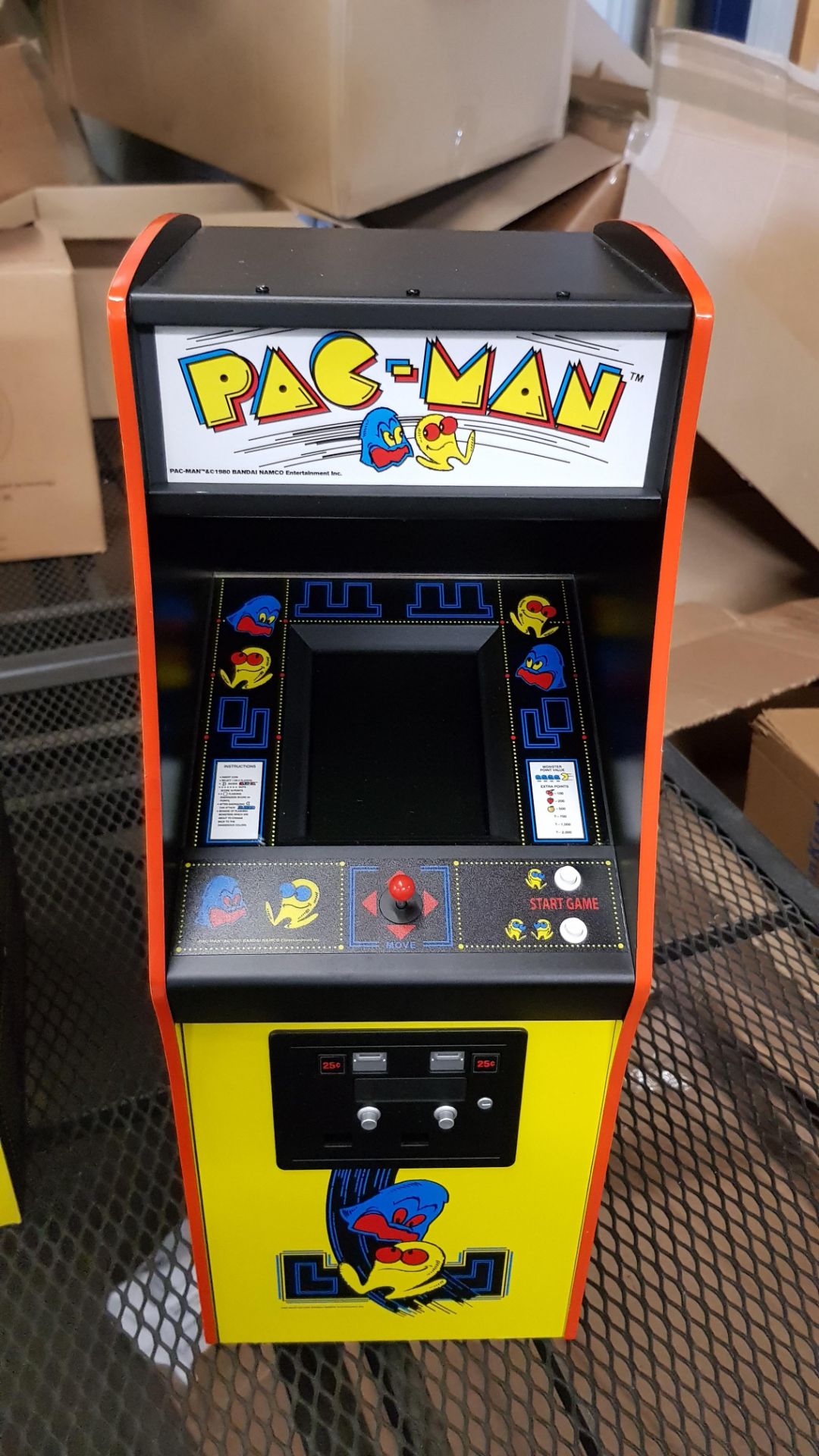 (R8) RRP £199. Numshull Quarter Arcades Pac-Man Replica Arcade Cabinet. (Unit Has Return To Manufac - Image 10 of 16