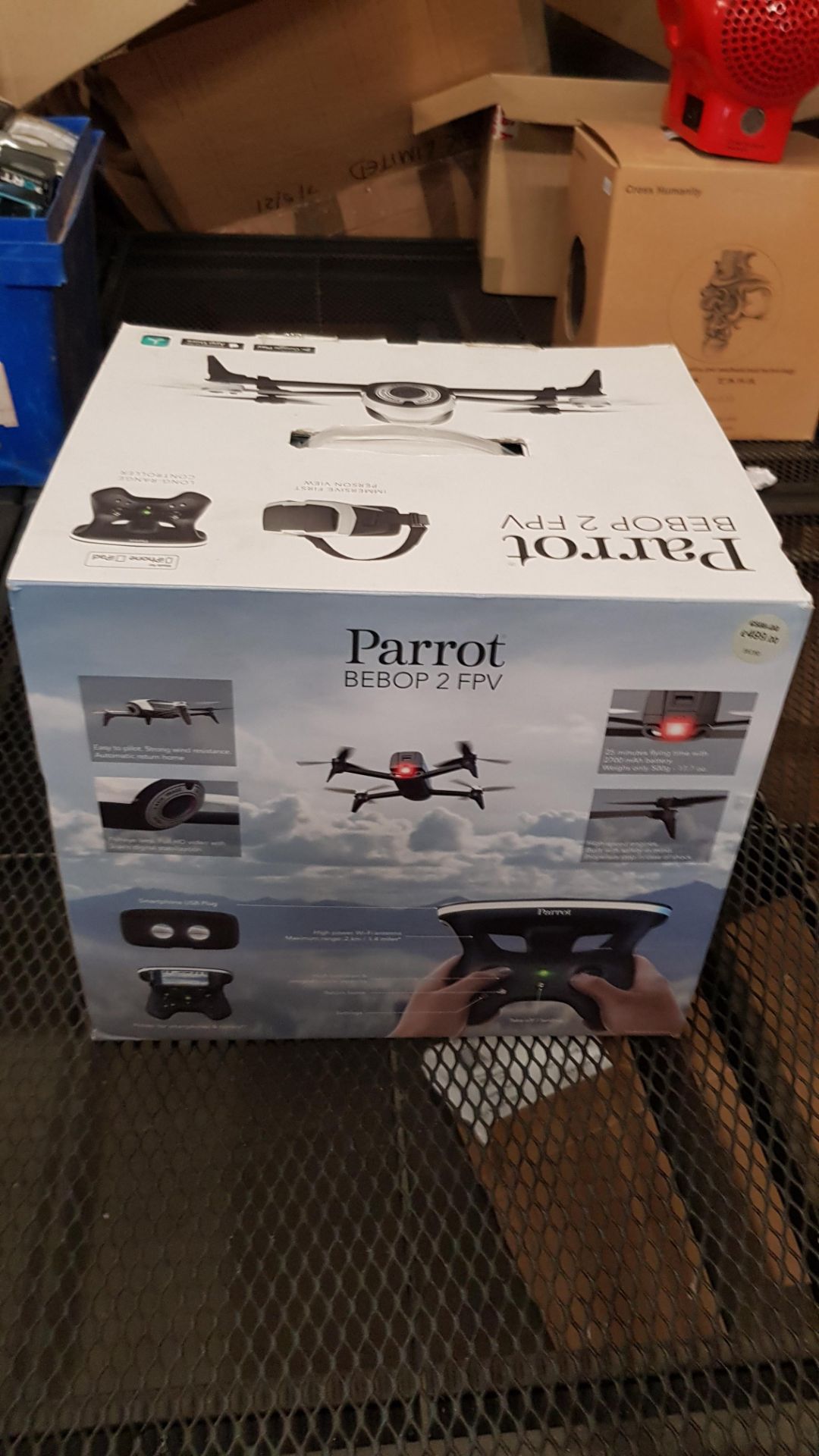 (R8) RRP £599.99. Parrot Bebop 2 FPV Compact HD Video Drone. 25 Mins Flying Time. 3-Axis Stabilizat - Image 5 of 14