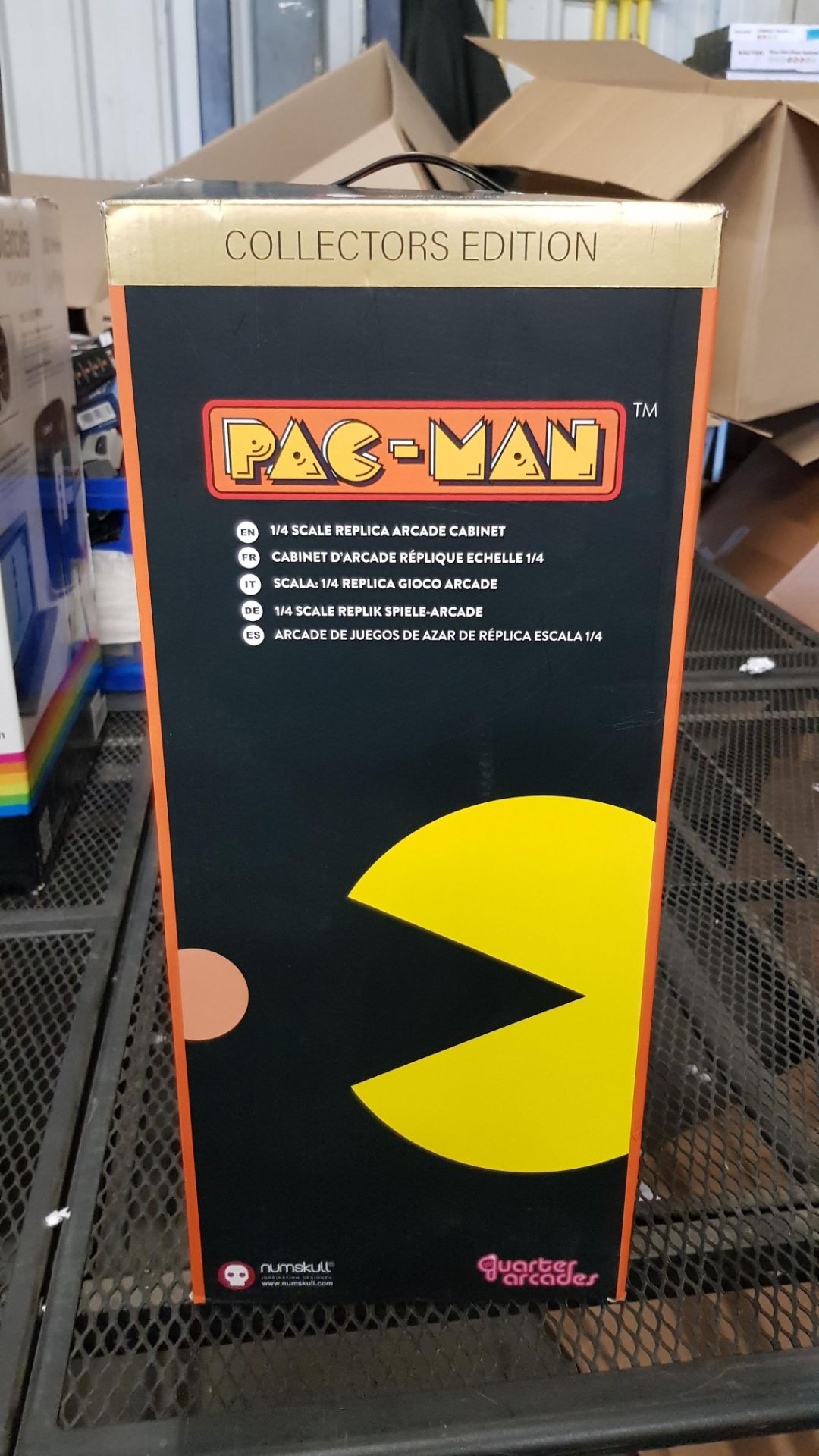 (R8) RRP £199. Numshull Quarter Arcades Pac-Man Replica Arcade Cabinet. (Unit Has Return To Manufac - Image 8 of 16