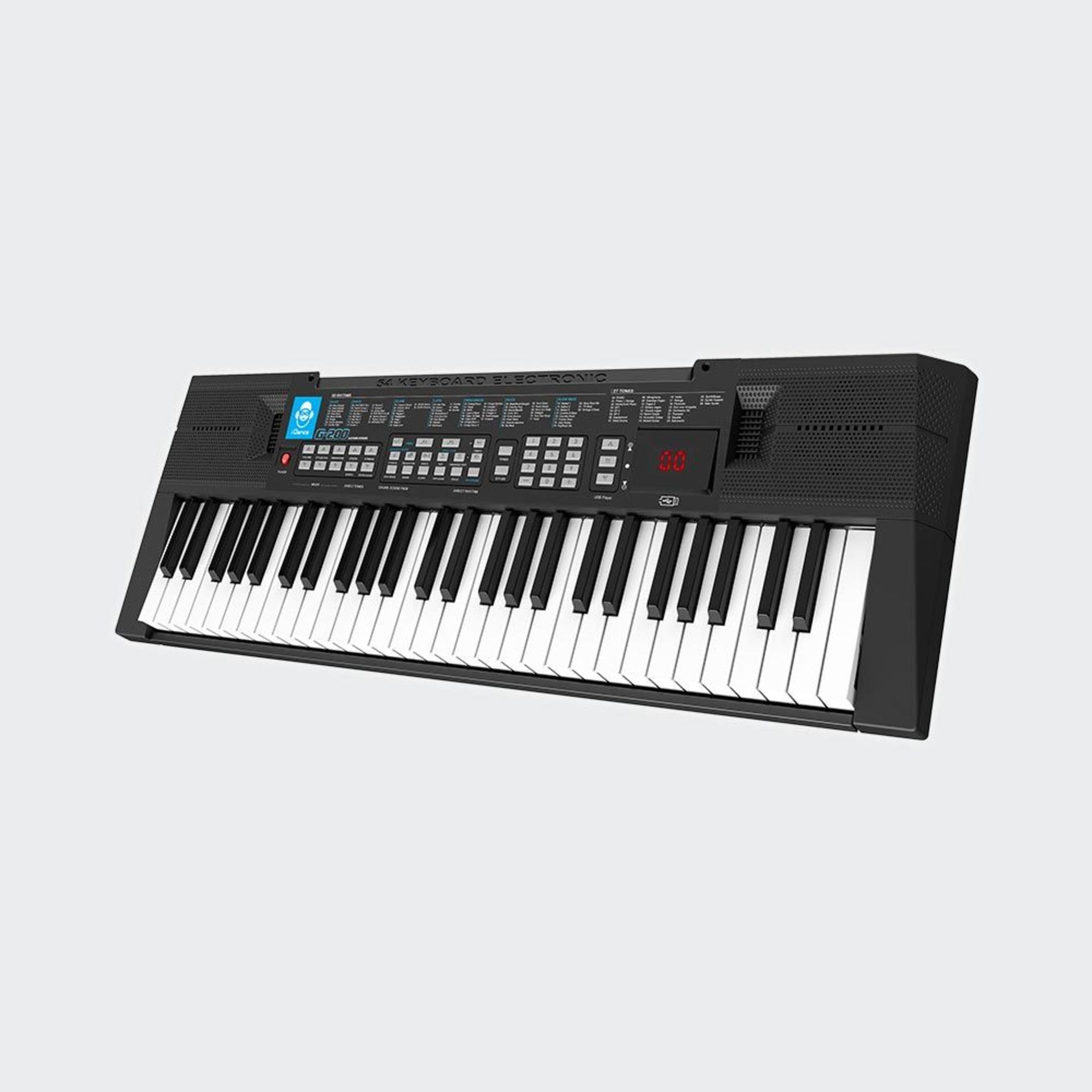 (R8) Lot RRP £118. 2x iDance G-200 Electronic Keyboard RRP £59 Each. ( Units Have Return To Manufac