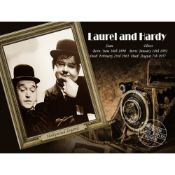 Laurel & Hardy Golden Age Of Hollywood Metal Art