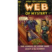 Web Of Mystery Classic 50's Horror Comic Cover Reproduction Metal Art.