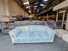 Ex-display Sofa Workshop Jermyn kilimindigo fabric large 3 seater sofa RRP £3695