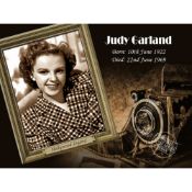 Judy Garland Golden Age Of Hollywood Metal Art