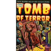 Tomb Of Terror Classic 50's Horror Comic Cover Reproduction Metal Art.