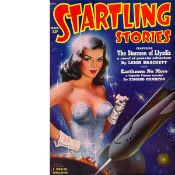 The Starman Classic 50's Sci-Fi Comic Cover Reproduction Metal Art.