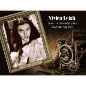 Vivian Leigh Golden Age Of Hollywood Metal Art