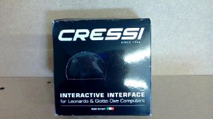 Cressi interactive interface for Leonardo & Giotto dive computers