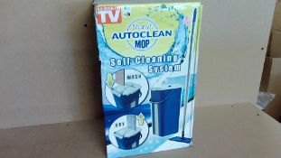 Auto clean mop