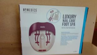 Homedics luxury nail care foot spa