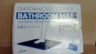 DIATOMACEOUS EARTH bathroom mat