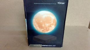 VOAZER magnetic levitating moon lamp