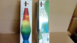 Lava lamps 14.5 " x2