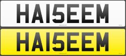"HA15 EEM" (Hakeem) Private Number Plate, Currently On Retention!