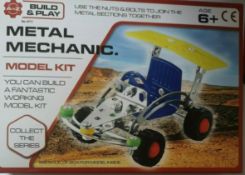 4 x Brand New a to Z Build and Play Metal Mechanic Model Kit No.6717 Set 6+
