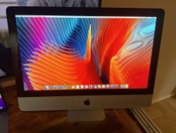 Apple iMac 21.5"""" OS x High Sierra Intel Core I5 4Gb Memory 500Gb Hard Drive Radeon 6750 office
