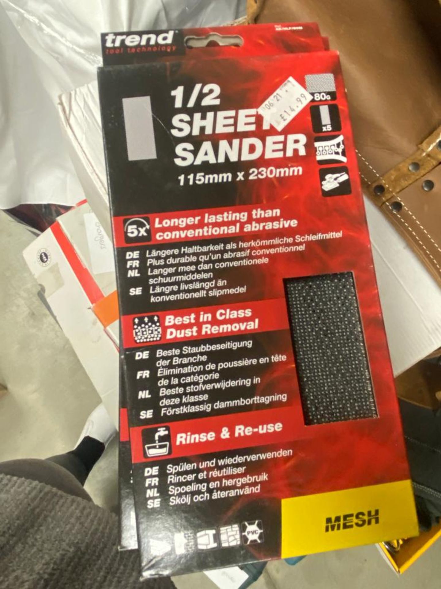 1/2 Sheets Sander 115/230mm Mesh