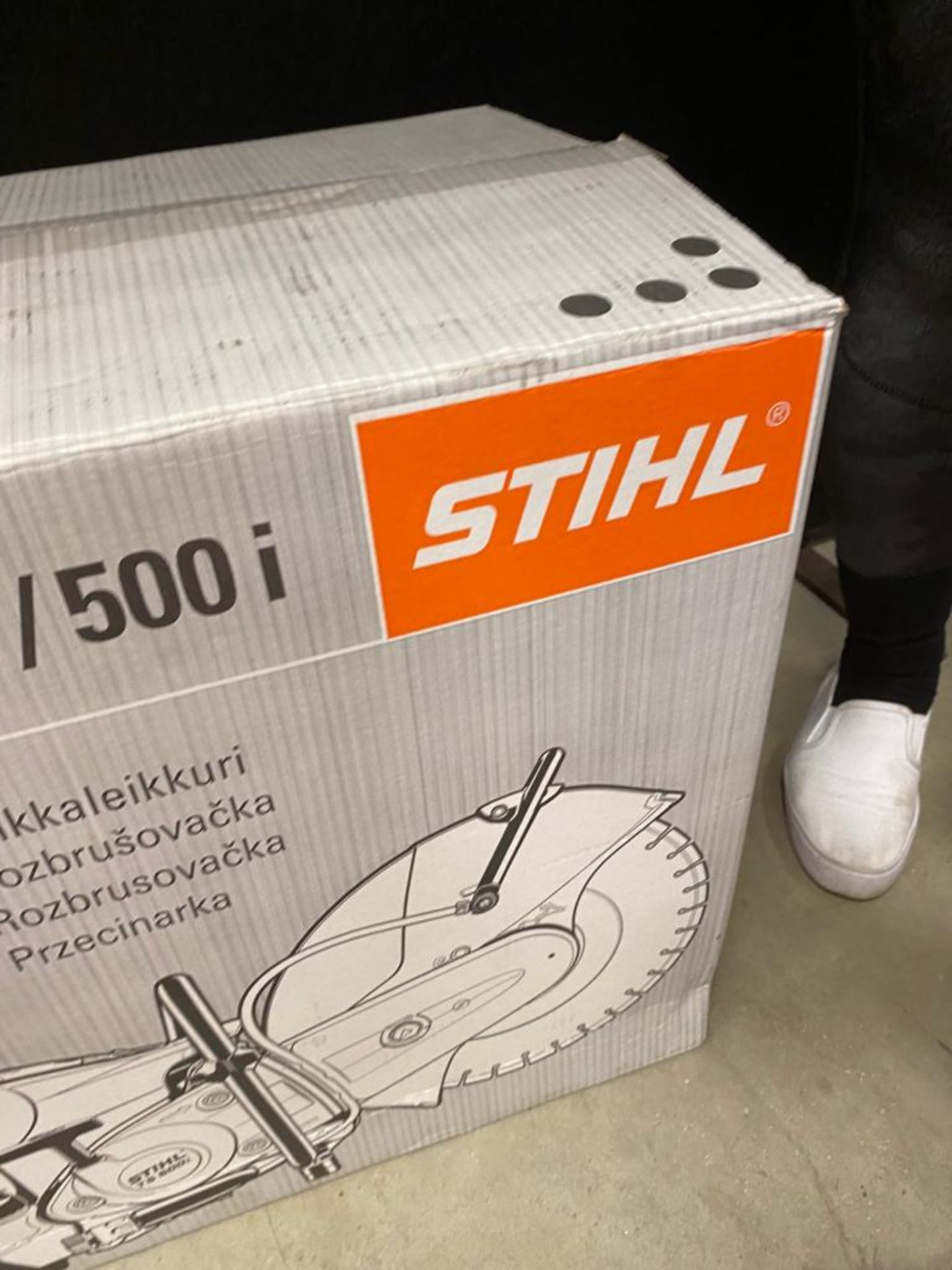 Stihl Cut of Machine